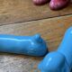 Ceramic poodle knife rest