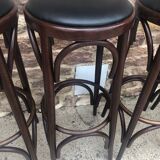 Suite of 4 bar stools