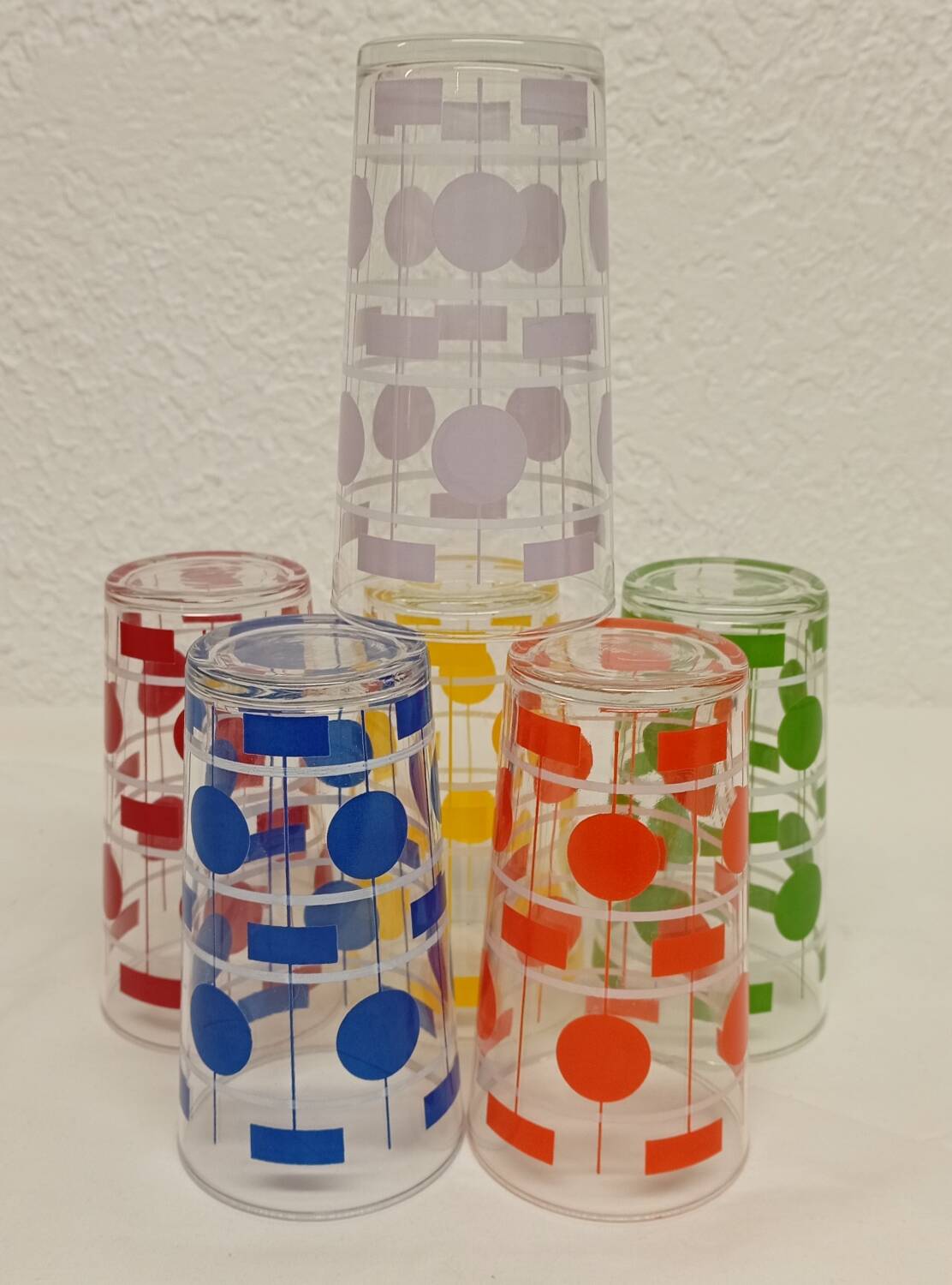 Orangeade glasses