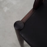 Lot de 4 chaises en palissandre, design danois, années 1970, Kai Kristiansen