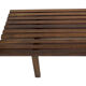 Slatted bench table wenge wood Martin Visser style 60's