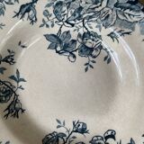 Mismatched ironstone plates