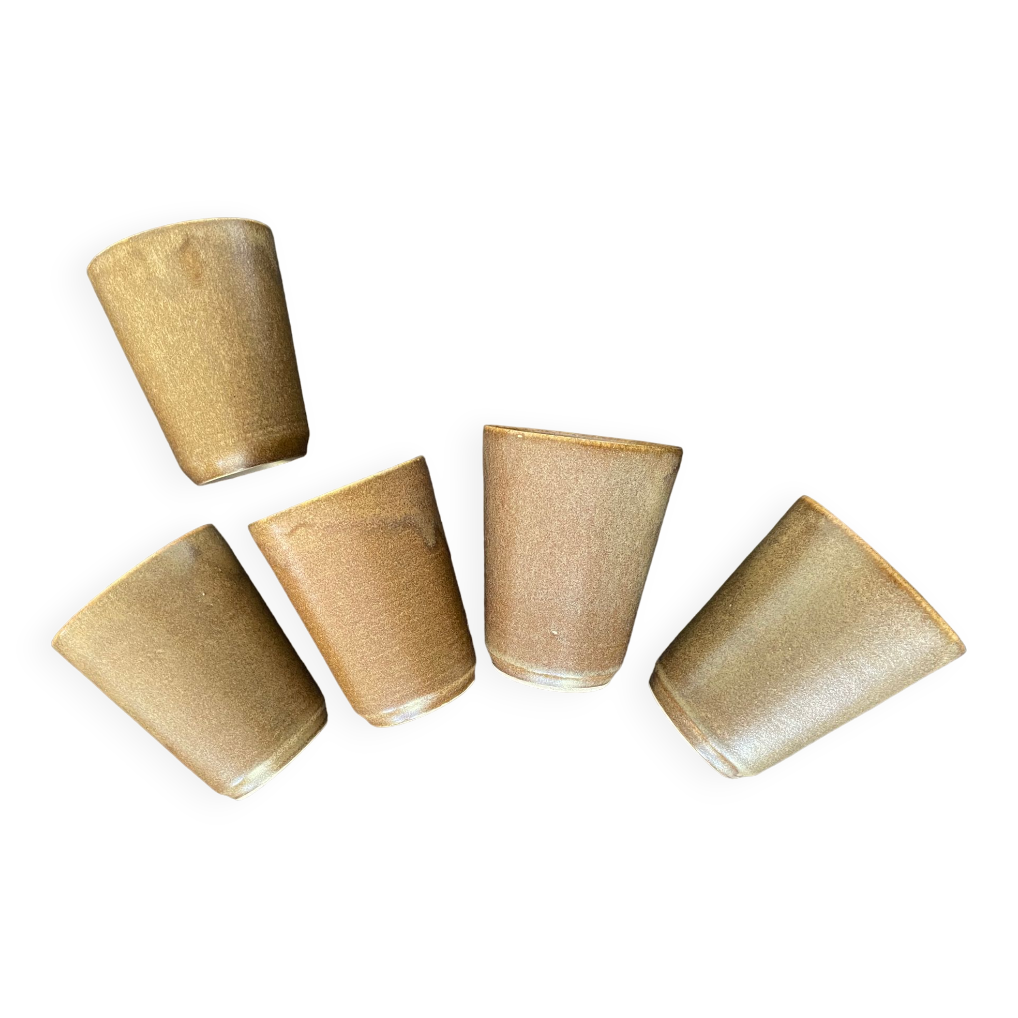 Digoin stoneware cups