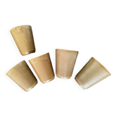 Gobelets en grès Digoin