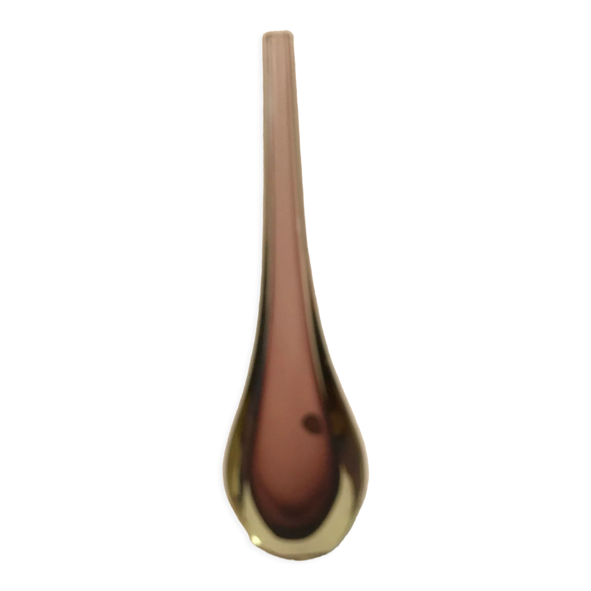 Sommerso vase of Murano