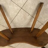 Petit banc brutaliste bois massif