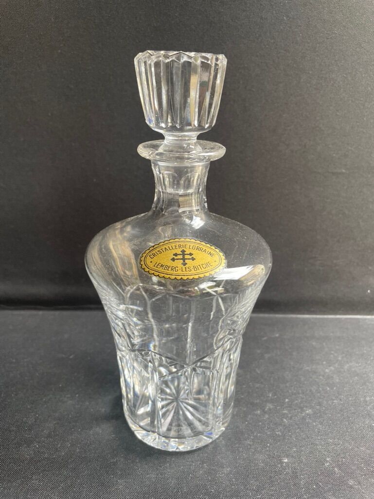 Liquor decanter – Cristallerie de Lorraine