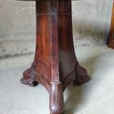 Pedestal table, marble table