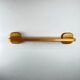 Minimalist pine shelf, 1970/80, square bracket