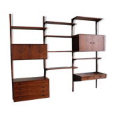 Bibliothèque murale modulable en palissandre par Thygesen et Sorensen pour Hg Furniture, 1960