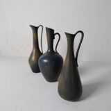 Collection of 3 ceramic containers by Gunnar Nylund Rörstrand Sweden, 1950s.