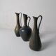 3 récipients en céramique par Gunnar Nylund Rörstrand Suède, années 1950