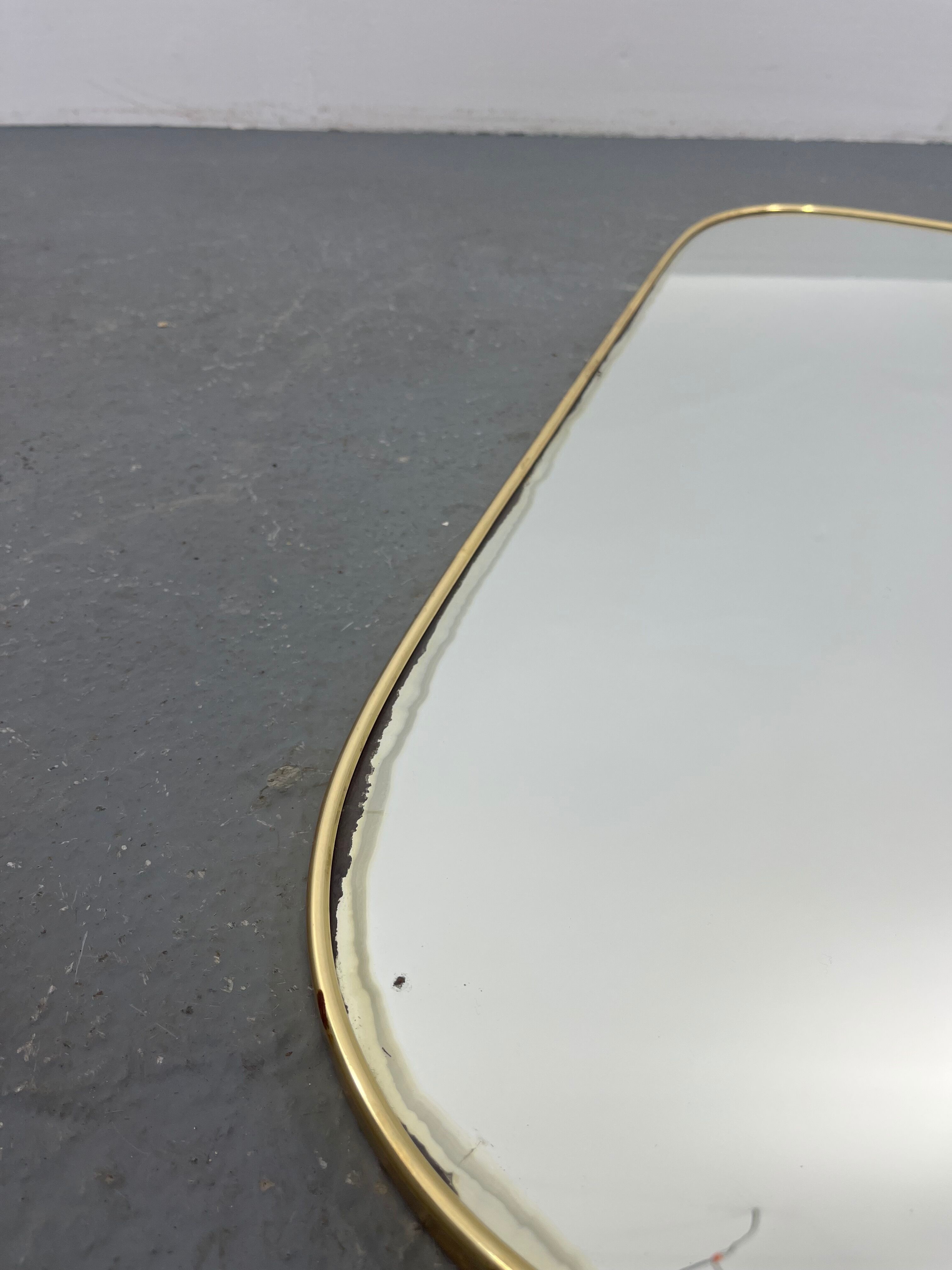 Rockabilly mirror 1970s 39x70cm