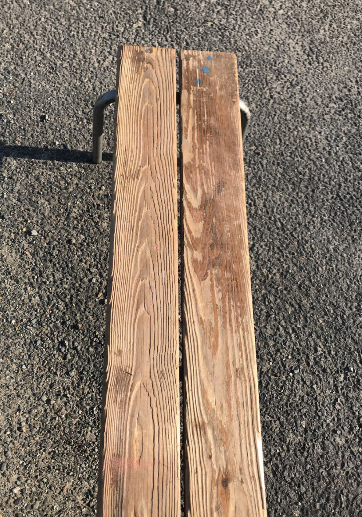 School bench 2 meters