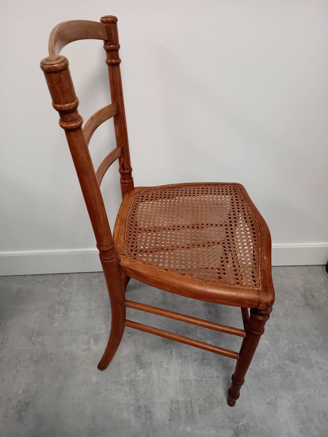 Chair with cane