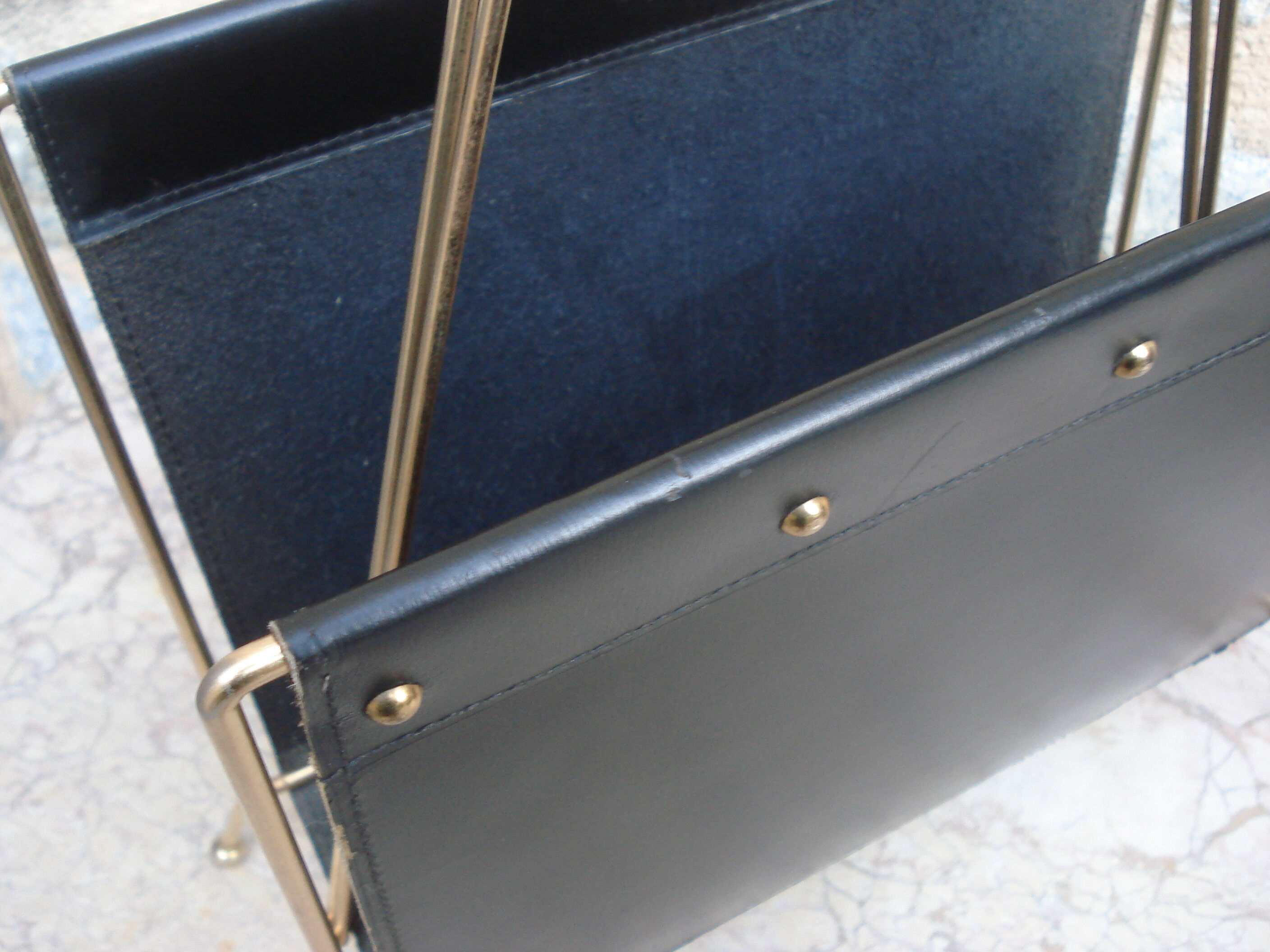 Door reviews 1950 brass and leather