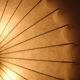 Sculptural cocoon light – mid-century Goldkant wall & ceiling lamp by Friedel Wauer