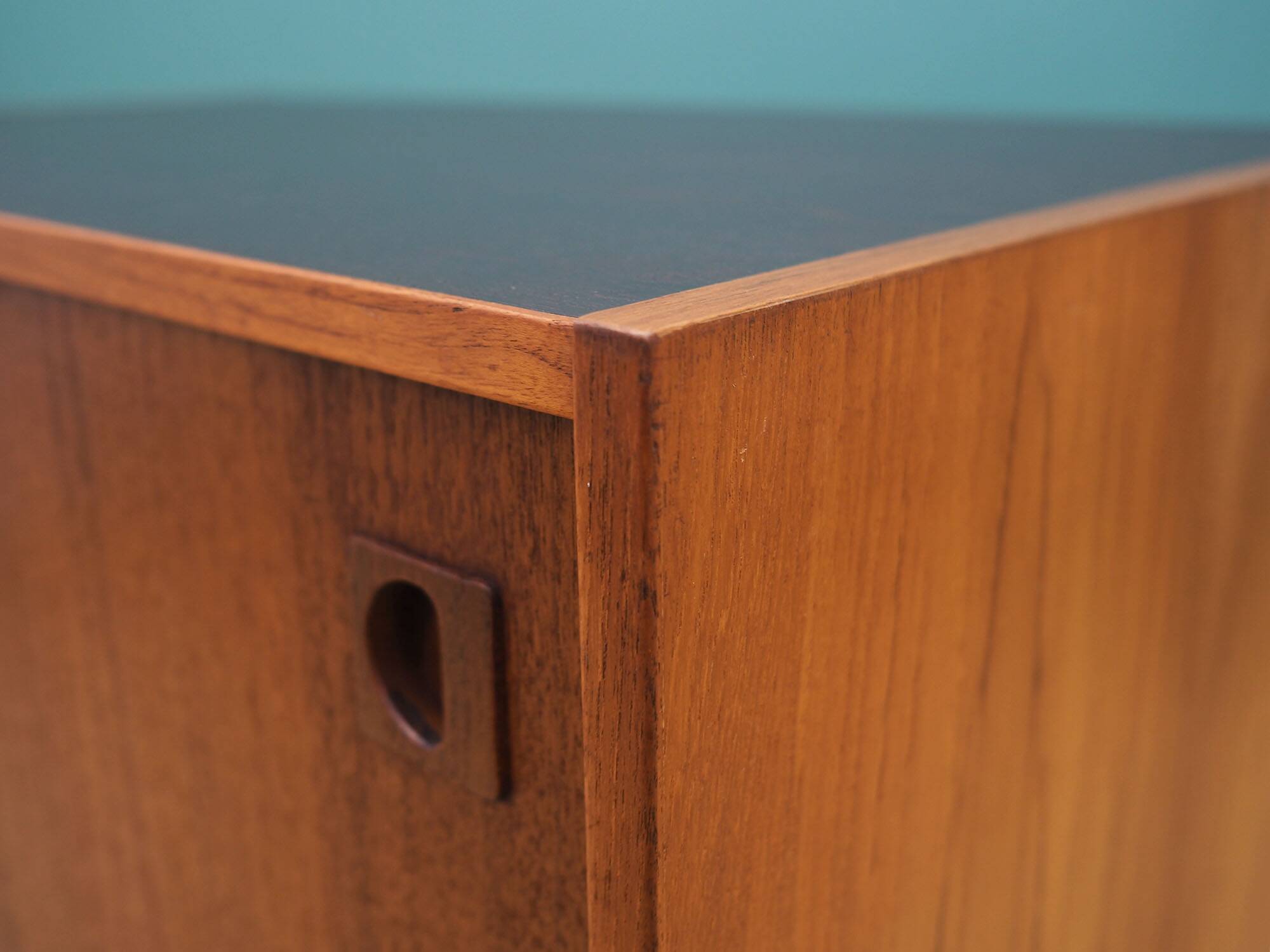 Teak cabinet, Danish design, 1970s, production: Denmark