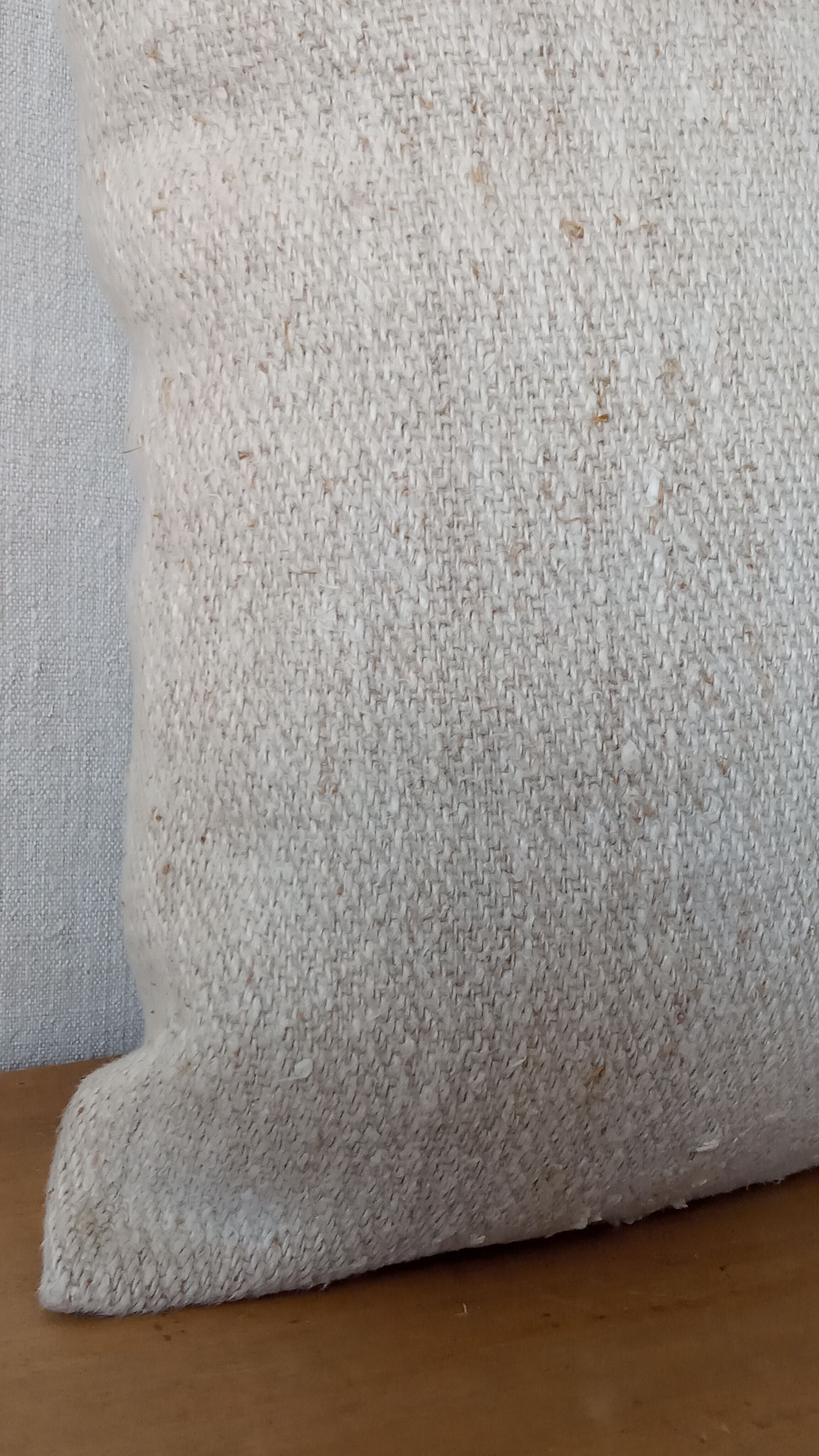 Old hemp canvas cushion 30-50 cm