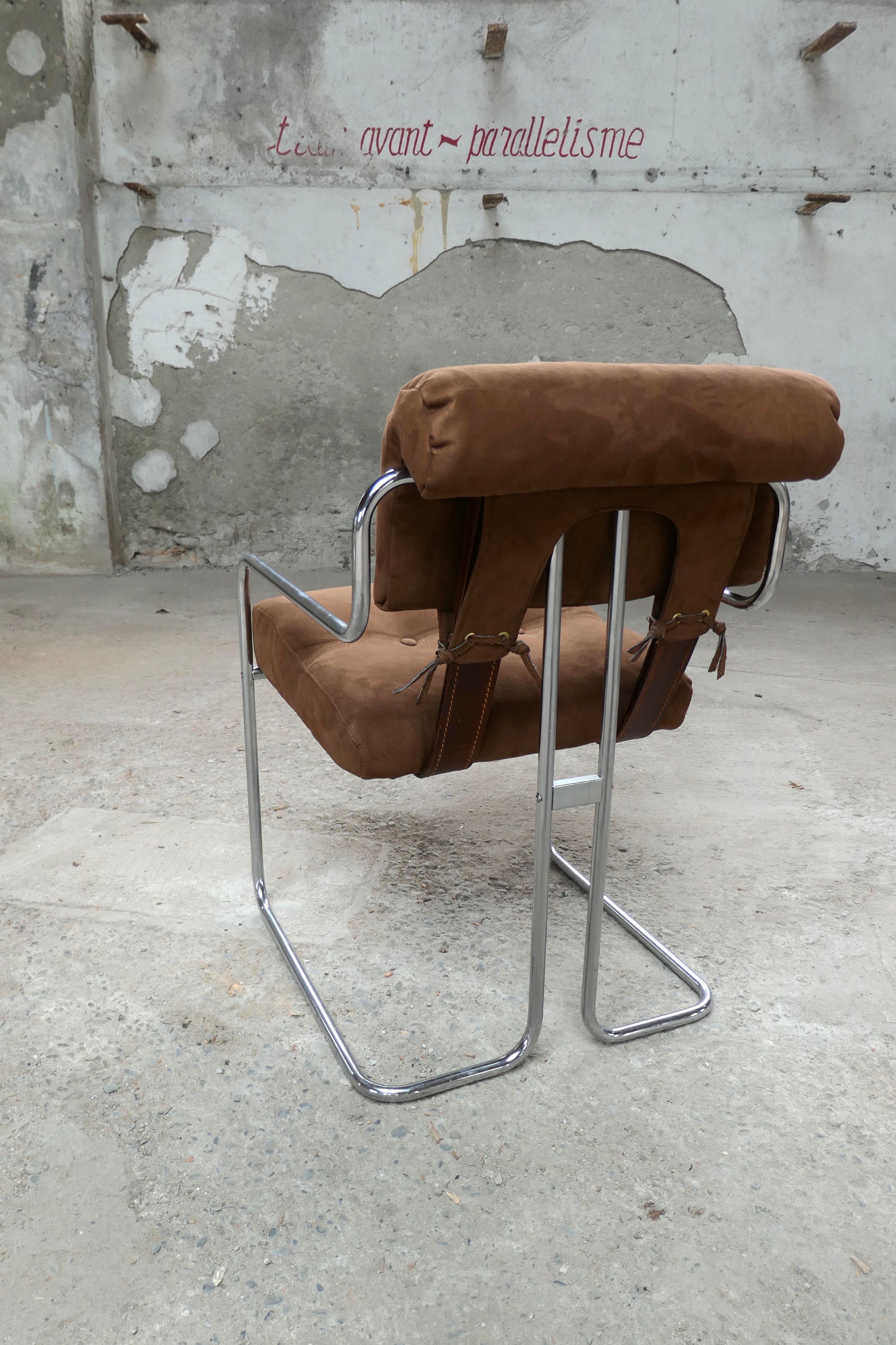 Four Tucroma armchairs by Guido Faleschini