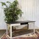 1930s draper's table in fir and chestnut