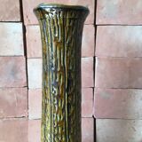 TAMEGROUTE POTTERY VASE IN GLAZED TERRACOTTA
