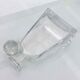 Thick glass carafe bottle 80s