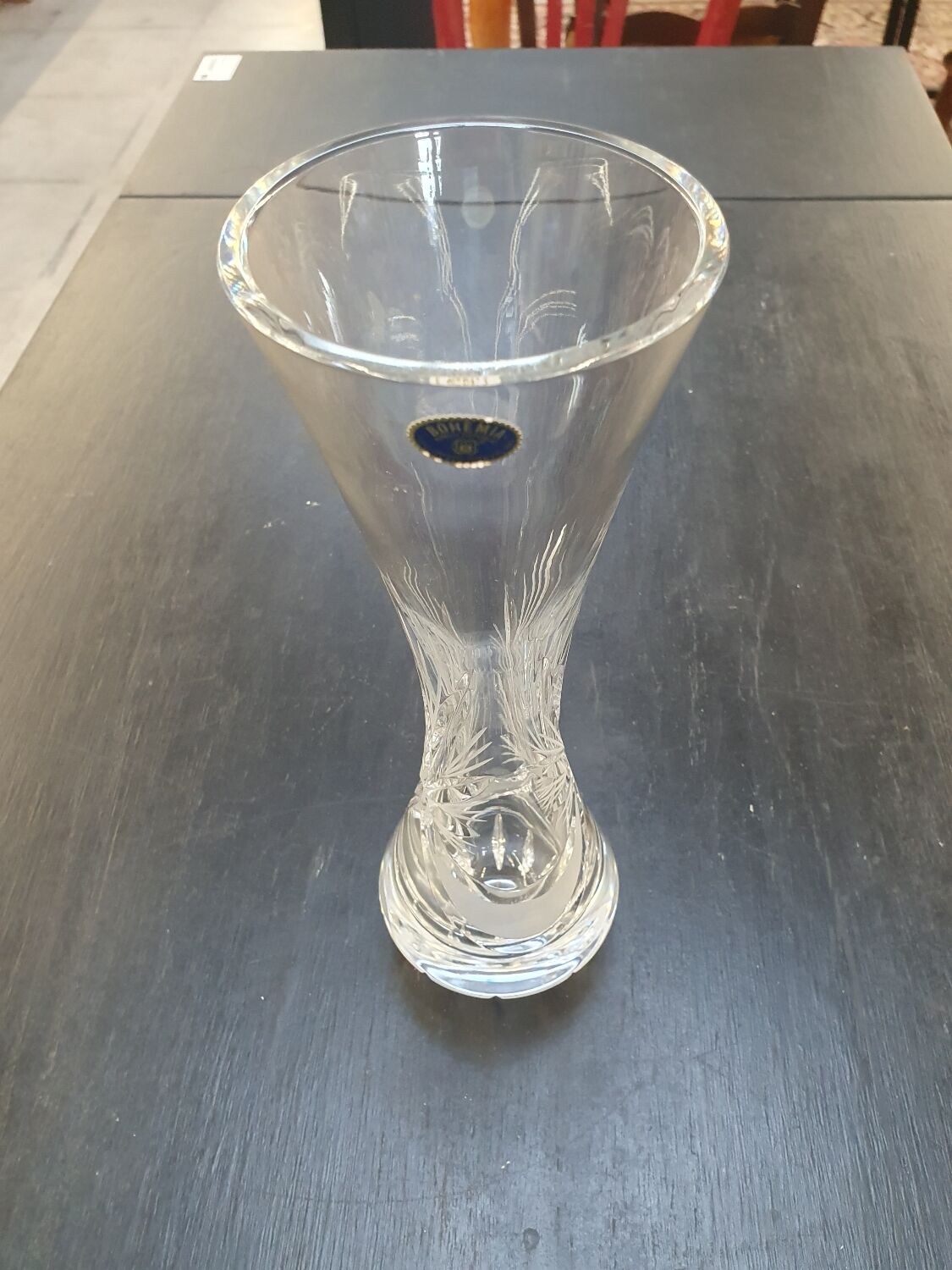 Vase en cristal de bohème République Tchèque