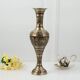 Large European Vintage Metal Vase - Decorative Bronze Tabletop Display