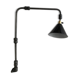 Industrial wall light with 3 arms