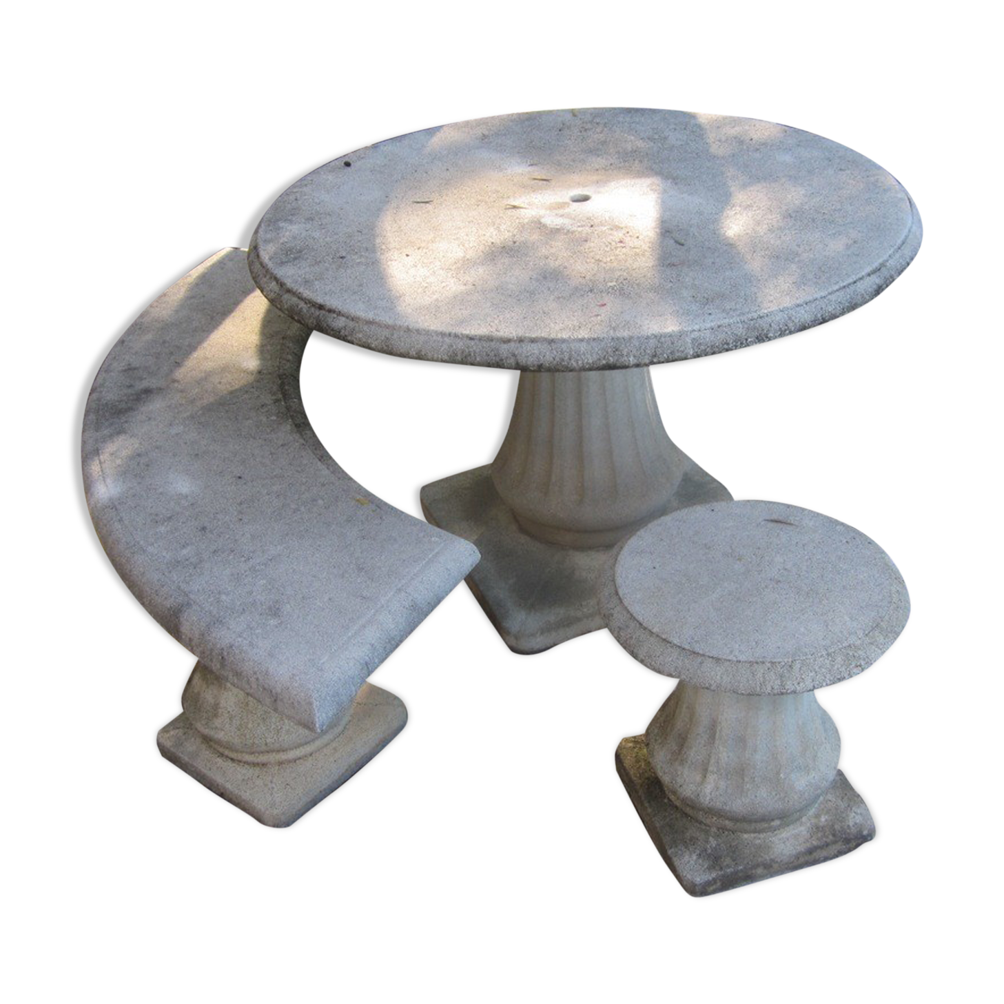 Reconstituted Stone garden set