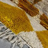 Handmade natural Berber rug 2.5x1.5 m