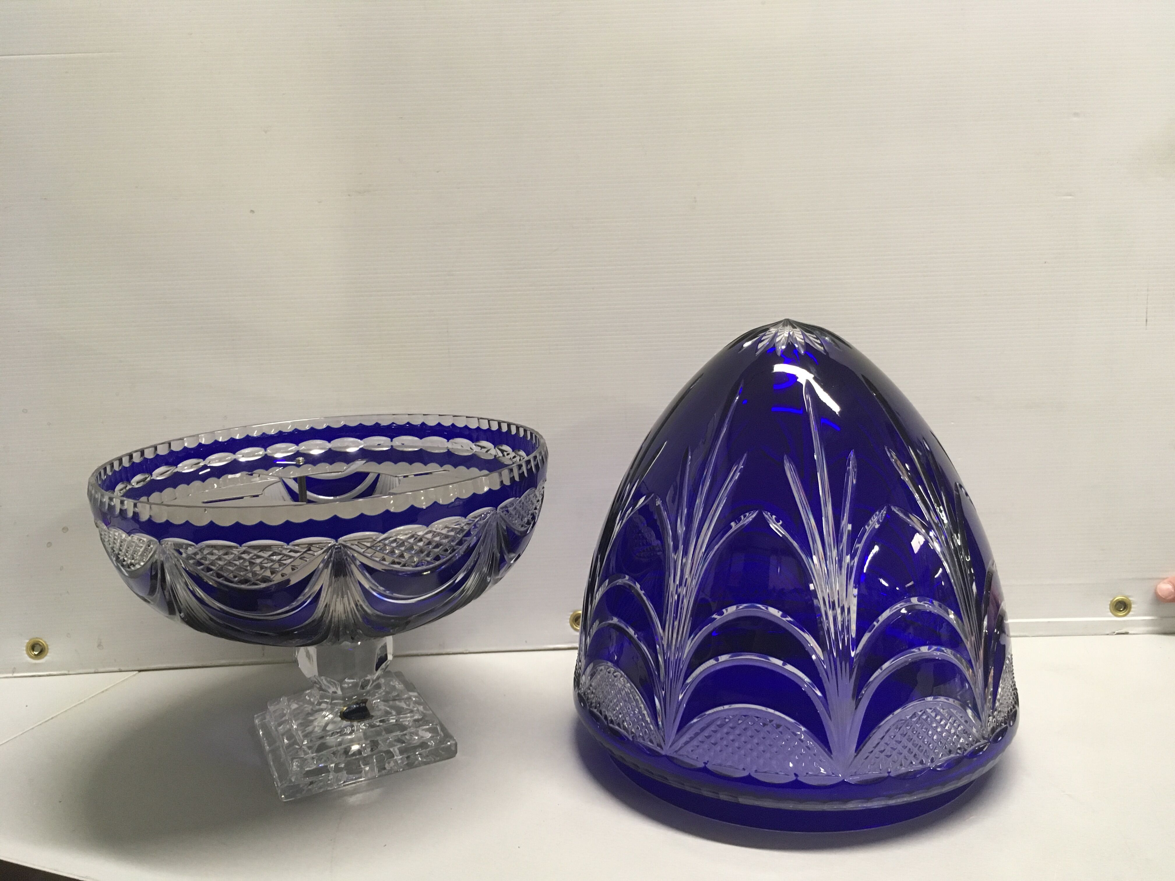 Crystal egg champagne cellar