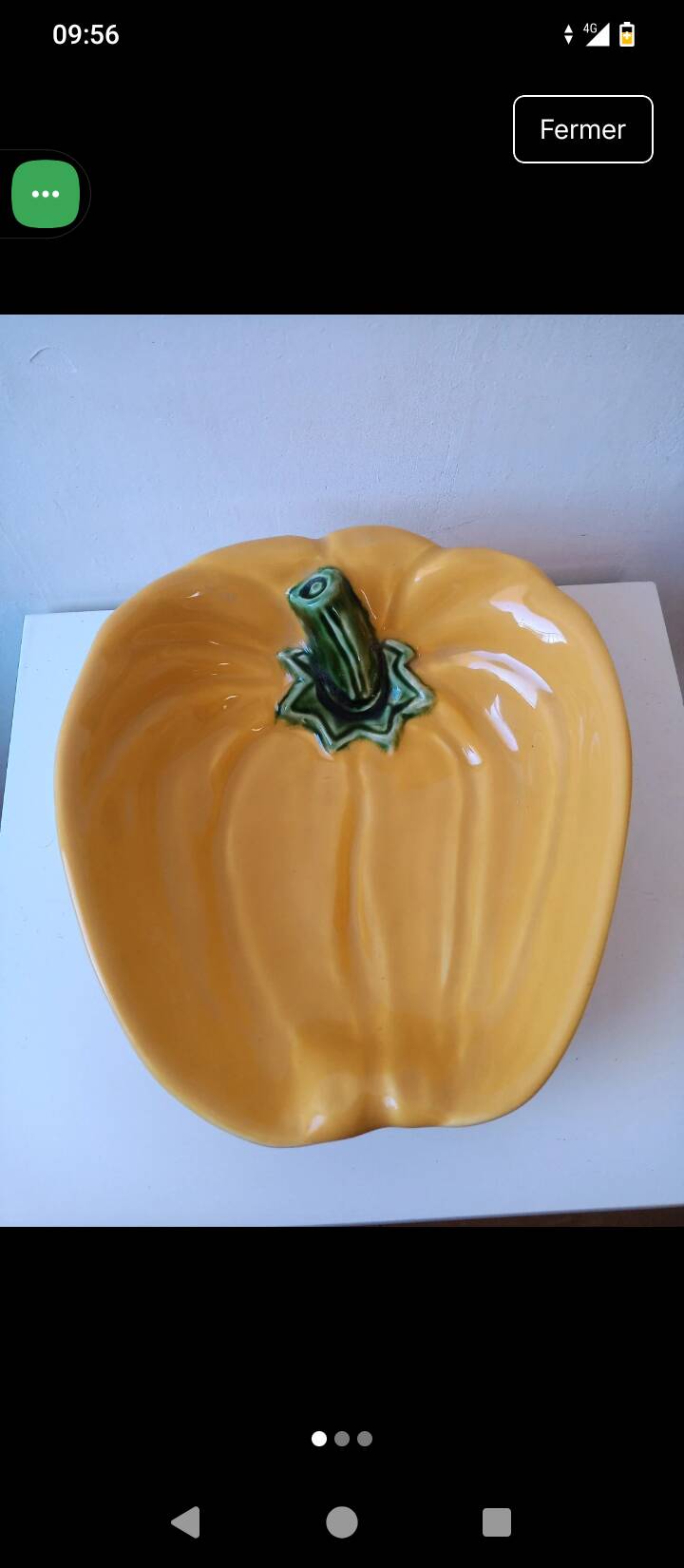 Olfaire Portuguese Pumpkin Serving Dish (Caldas da Rainha)