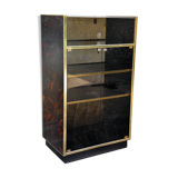 Hi Fi glass and plexiglass cabinet 1970