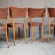 4 chaises Baumann n°267 années 50