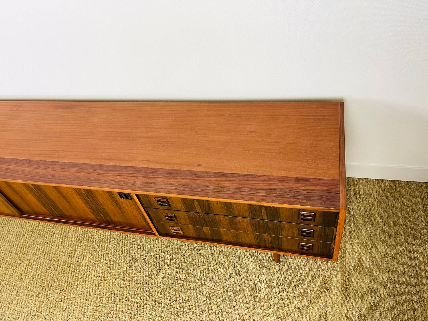 Scandinavian rosewood sideboard