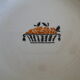 Large hollow dish of service faience badonviller doc art deco
