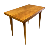 Vintage table oak feet compass