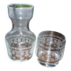 Carafe et verre de nuit