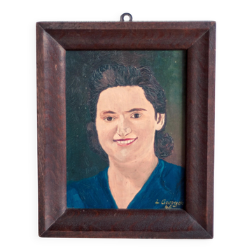 Vintage portrait of a woman