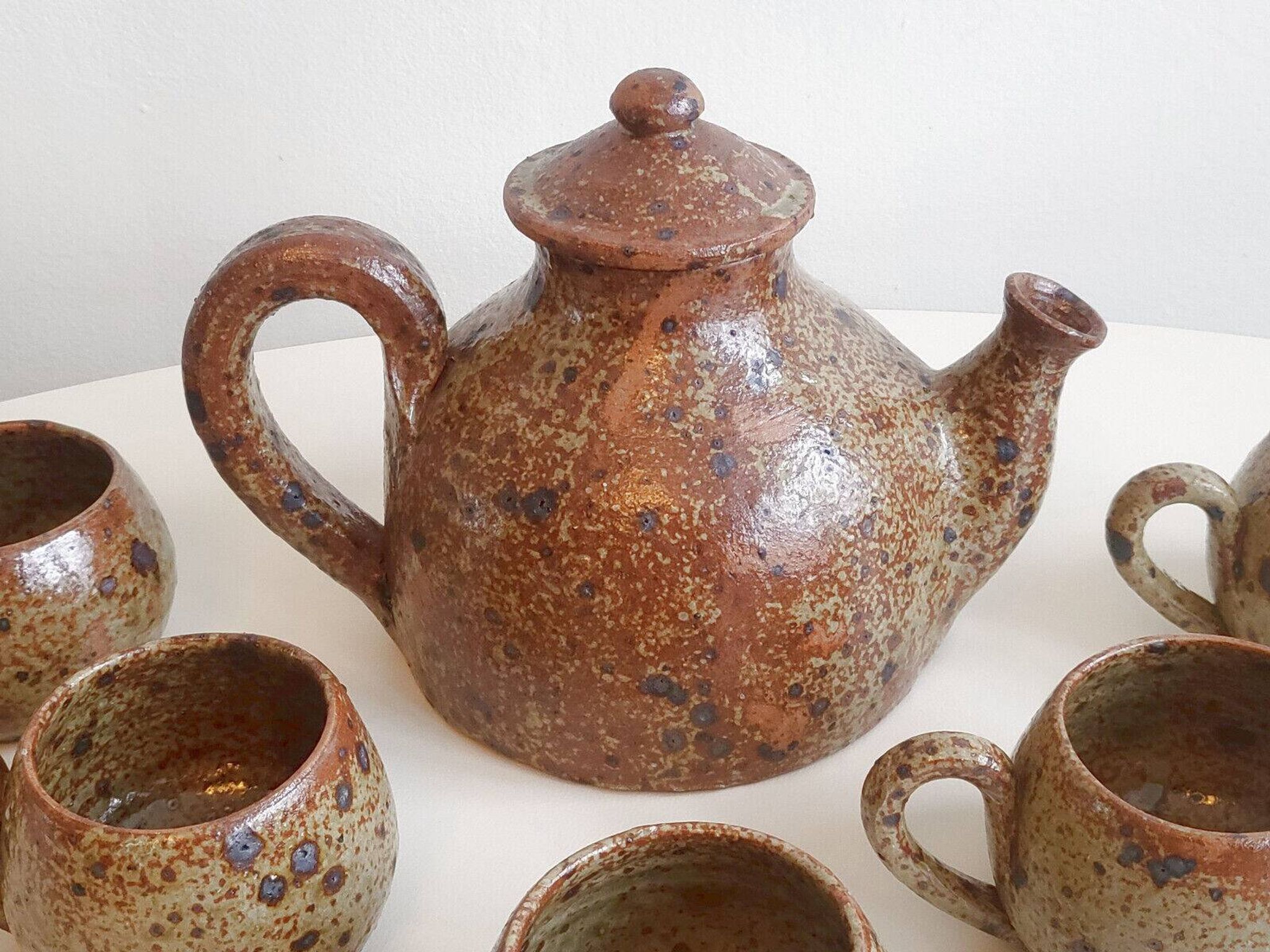 Vintage stoneware coffee service 1970