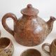 Vintage stoneware coffee service 1970