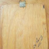 Mirror wood form free 50 years 28x38cm