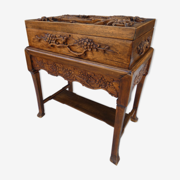 Carved chest from  Indochina 1930