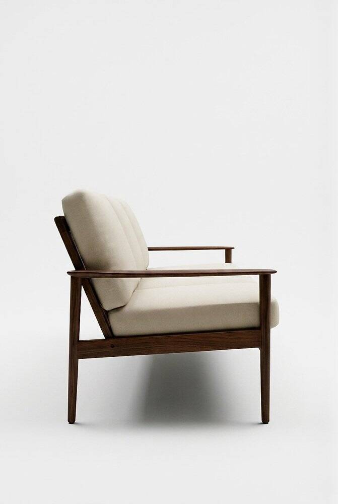 Scandinavian 3-seater sofa by Grete Jalk for Poul Jeppesen, 1960.