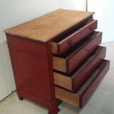 Patinated chest of drawers
