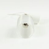 Mid Century Scandinavian Brass & Crystal Glass Ceiling Light By C.Fagerlund