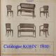 Kohn Armchair No. 719, Vienna Secession 1905 (Siegel /Moser)