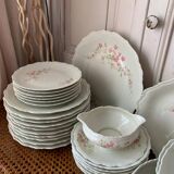 New limoges porcelain service Jammet-seignolles